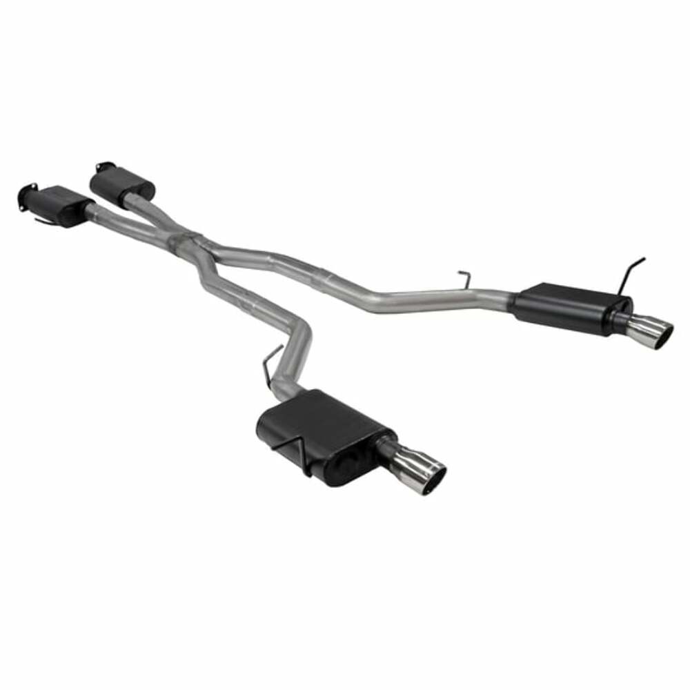 Fits 2018-2022 Durango 6.4L, American Thunder 3 Exhaust System, 4 Tips-817952