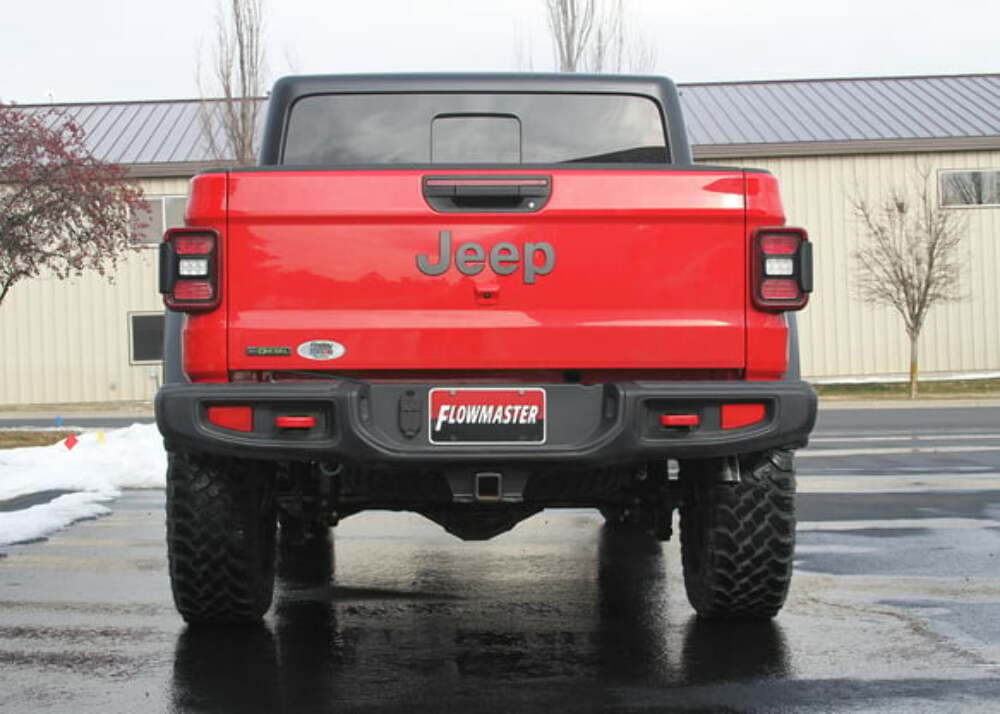 Fits 2021-23 Jeep Gladiator 3.0L Diesel, American Thunder Exhaust System-818131