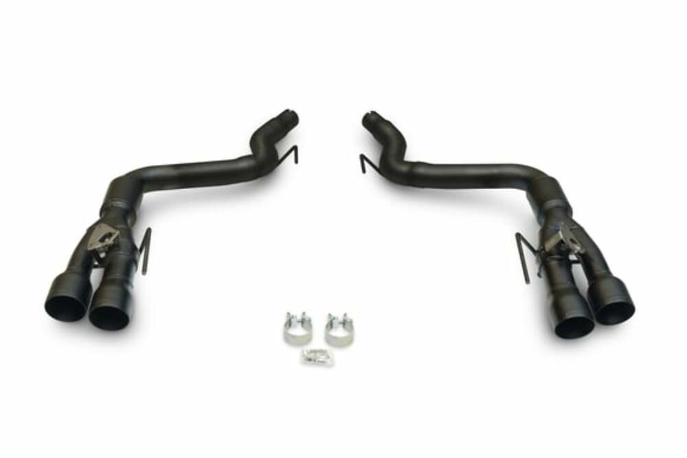 Fits 24 Ford Mustang Gt 5.0L/2.3L, Axle-Back 3" Exhaust System, 4"-Black-818159