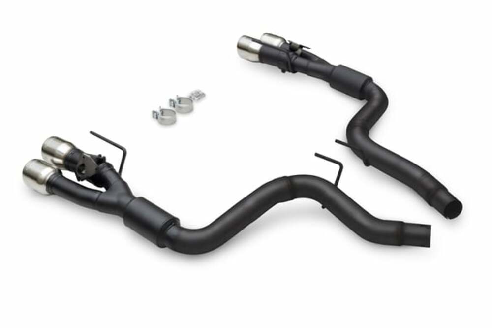 Fits 24 Ford Mustang Gt 5.0/2.3, Axle-Back 3" Exhaust System, 4"-Polished-818164