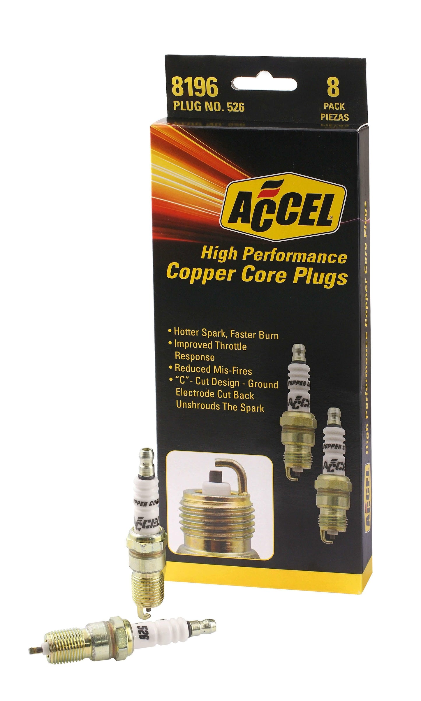 HP Copper Spark Plug - 8196