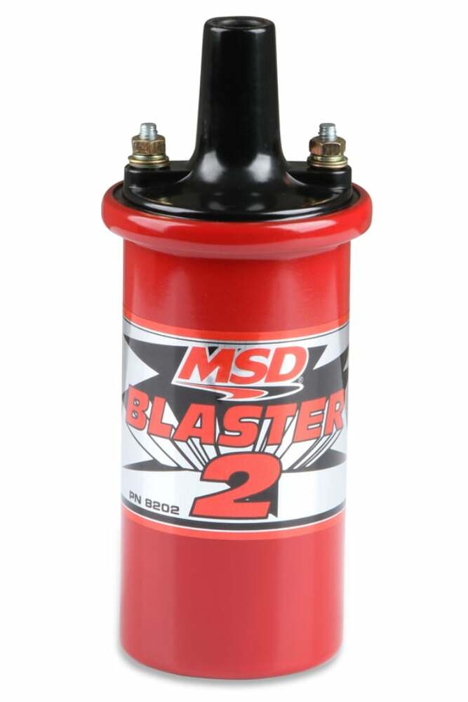MSD 8202 MSD Ignition Canister Coil Blaster 2 Series High Performance, Red, ...