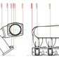 Sniper EFI Intake Manifold Dual Plenum 92mm and Fuel Rail Kit - Silver - 820201