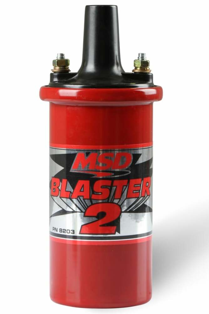 MSD 8203 Blaster 2 Coil with Hardware Hi Performance Ford Chevy Dodge CARB Lega