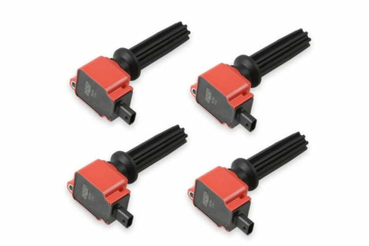 MSD Ignition Coils  2012-2019 Ford 2.0L/2.3L L4 Ecoboost engines Red 4Pack 82594
