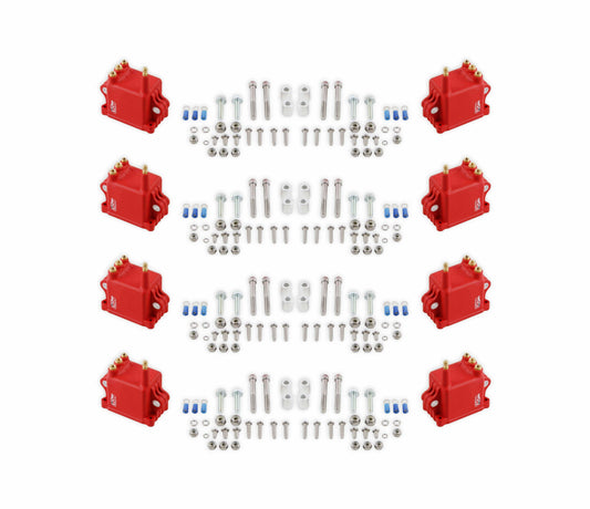MSD Ignition Coil, High Output for Pro CDI 600, 8-Pack, Red - 82808