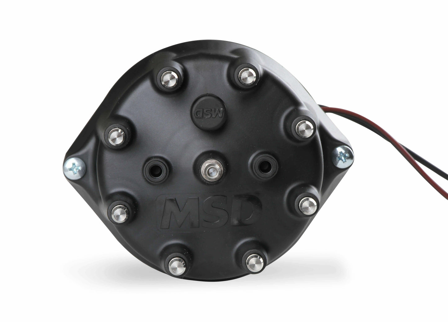 MSD Black Distributor Ford 289-302, Pro Billet, Small Cap, Steel Gear - 857931