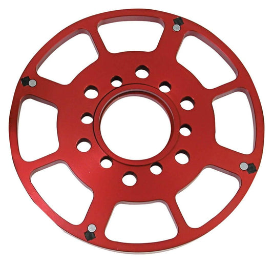 Small Block Chevy 7 Crank Trigger Wheel, Red - 8611
