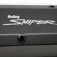 Sniper Fabricated Aluminum Valve Cover - Chrysler Small Block - Black - 890003B