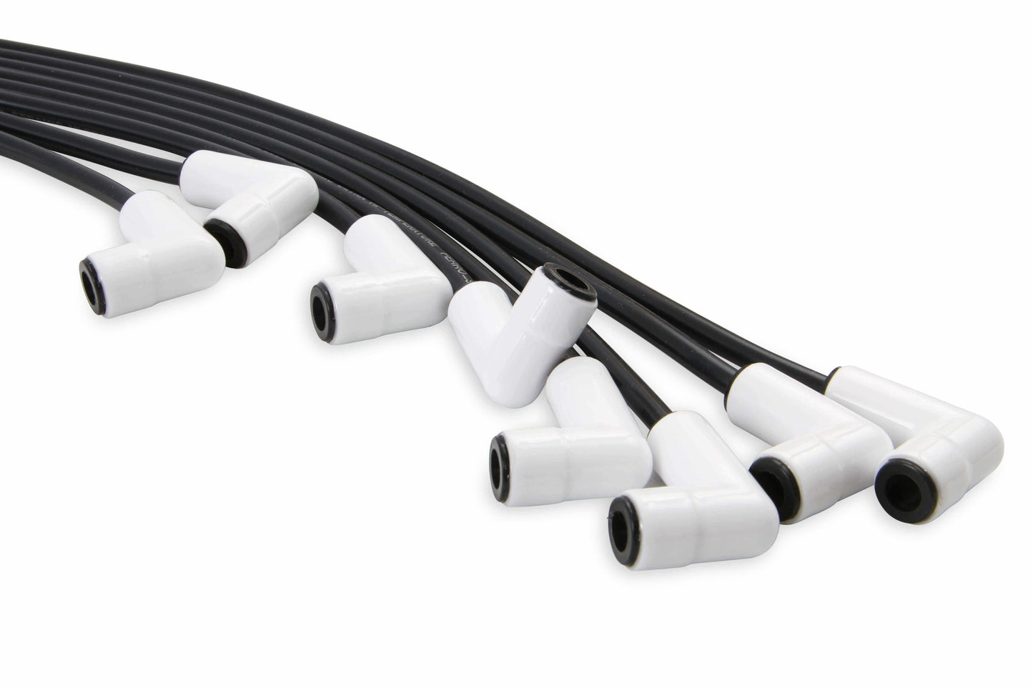 Spark Plug Wire Set - Universal - 90 Deg White Ceramic Boots - 9001C