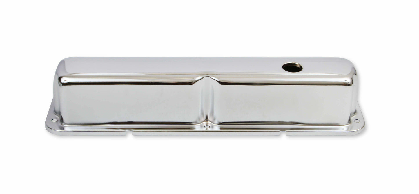 Mr. Gasket Chrome Valve Covers with Baffle - 9412