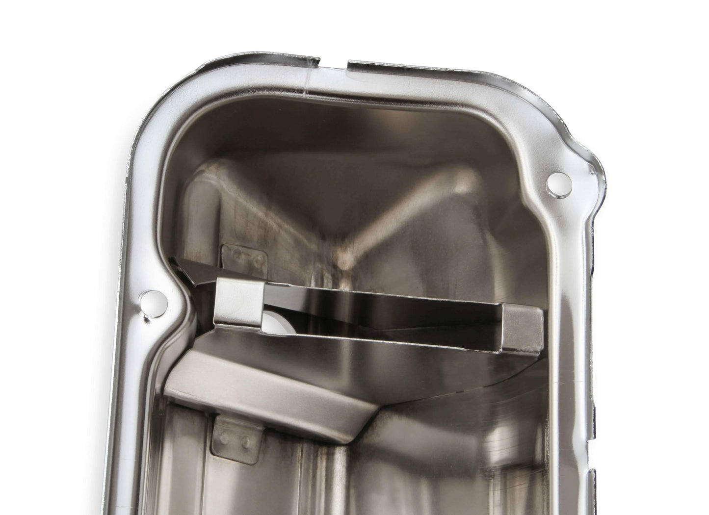 Mr. Gasket Chrome Valve Covers with Baffle - 9413