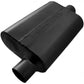 Flowmaster 942541- 40 Series Delta Flow Chambered Muffler - 2.50 Offset In / 2.50 Center Out - Aggressive Sound