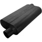 Flowmaster 942553 - 50 Series Delta Flow Chambered Muffler - 2.50 Offset In / 2.50 Offset Out - Moderate Sound