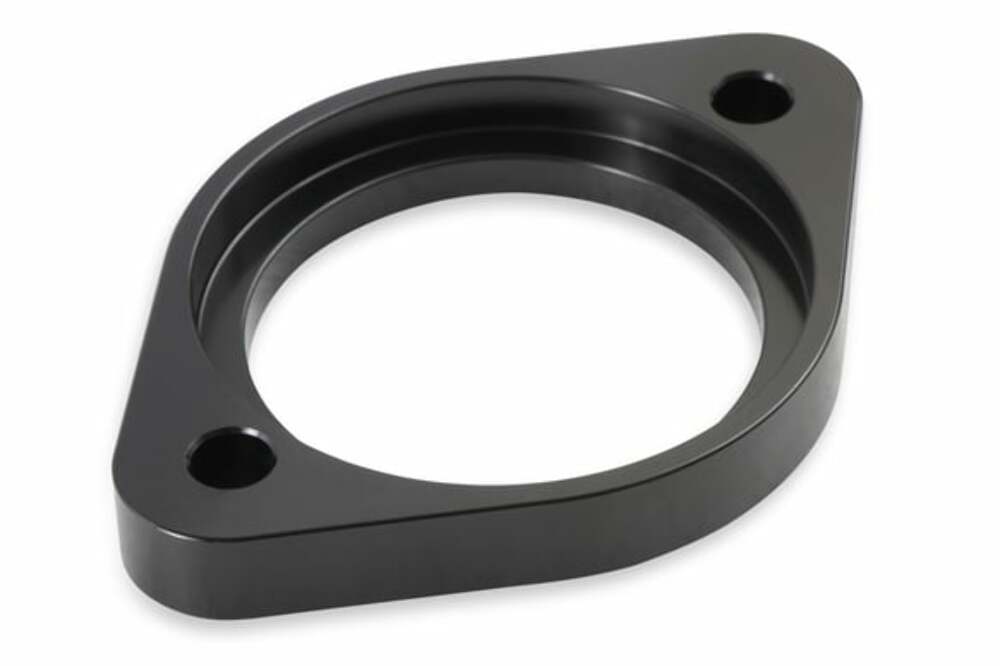 Holley Water Neck - Swivel 90 Degree Angle - Black - 97-341