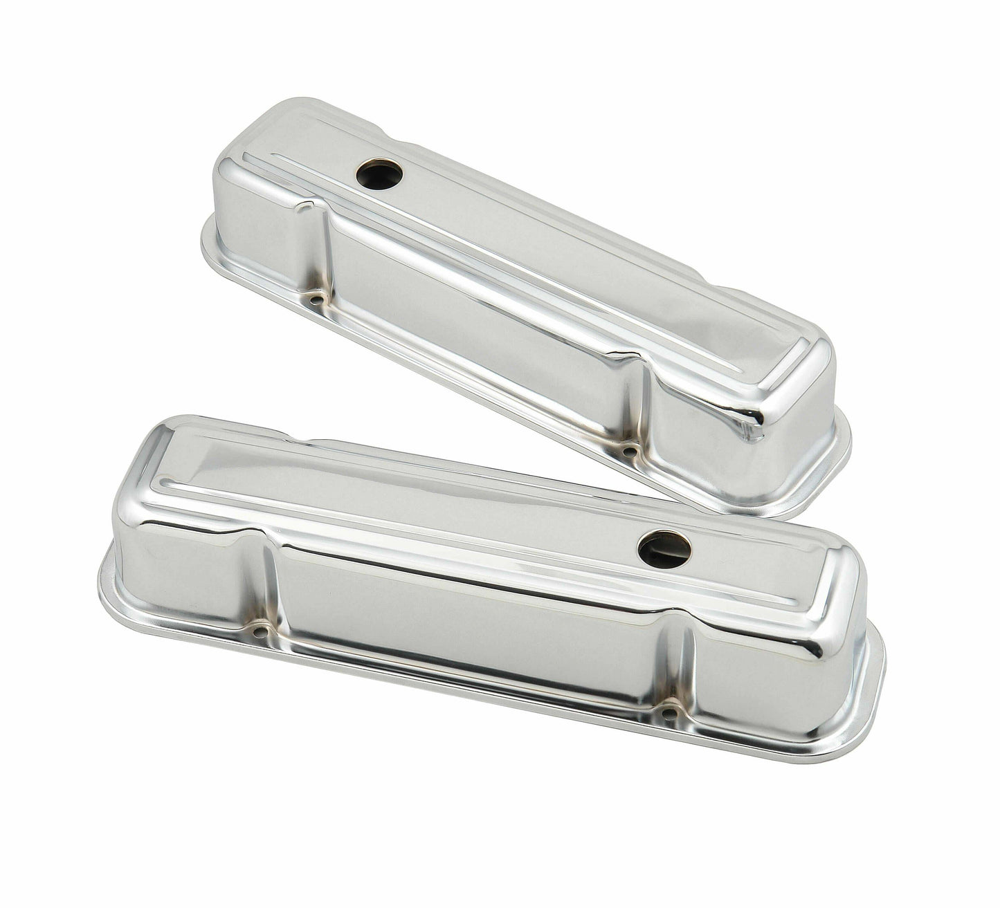 Mr. Gasket Chrome Tall-Style Valve Covers - 9805