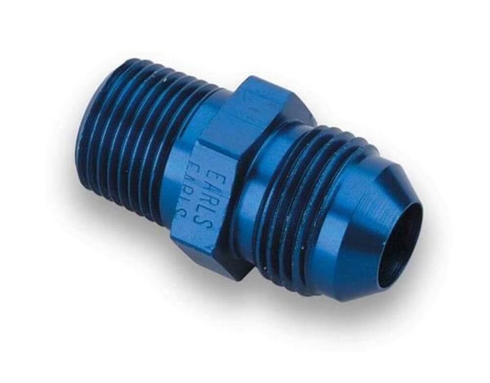 Earls Straight Male AN -6 to 1/8 NPT - 981662ERL