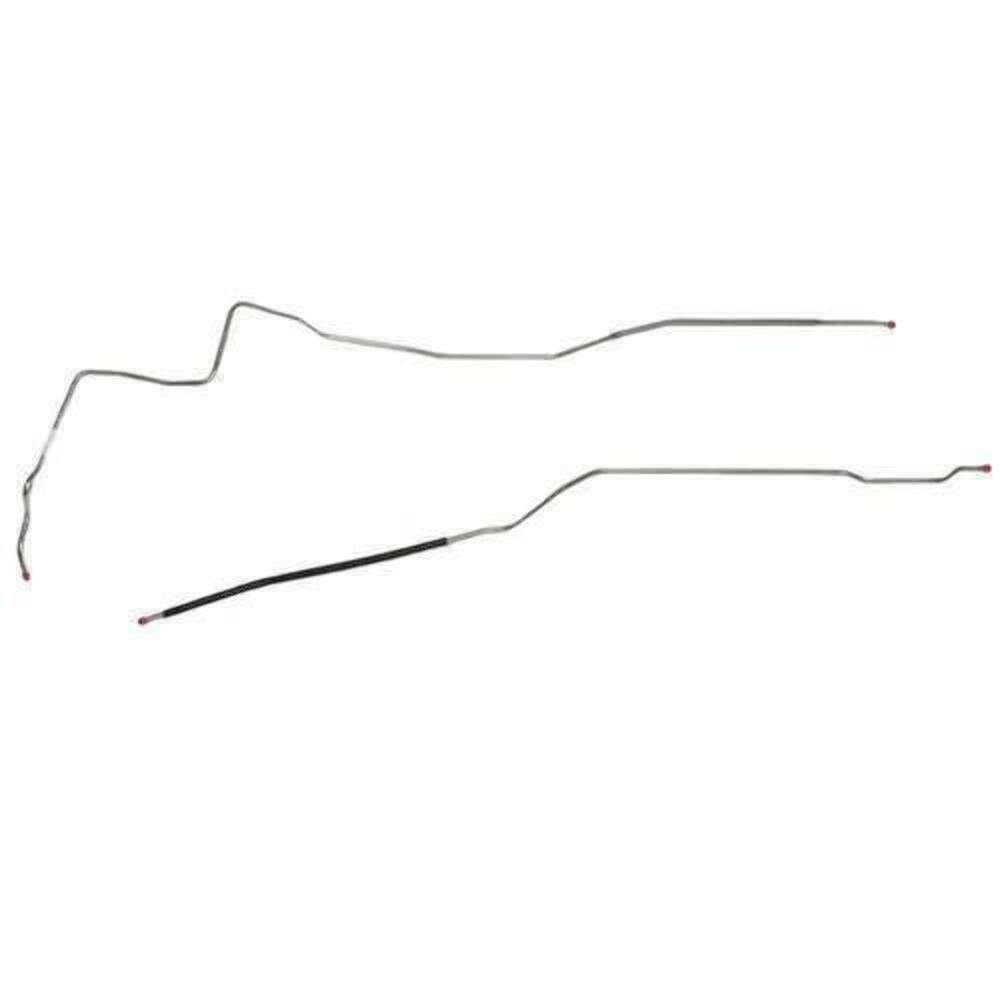 1970-72 Buick GS Hardtop 2 Piece 3/8 Fuel Line Stainless - AGL7022SS