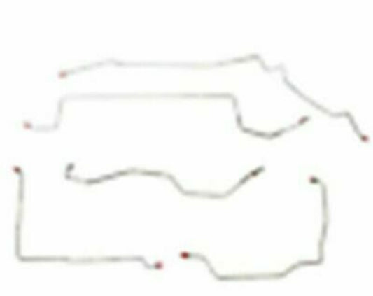 92-95 Buick Lesabre Front Brake Line Kit AWABS No Traction Control