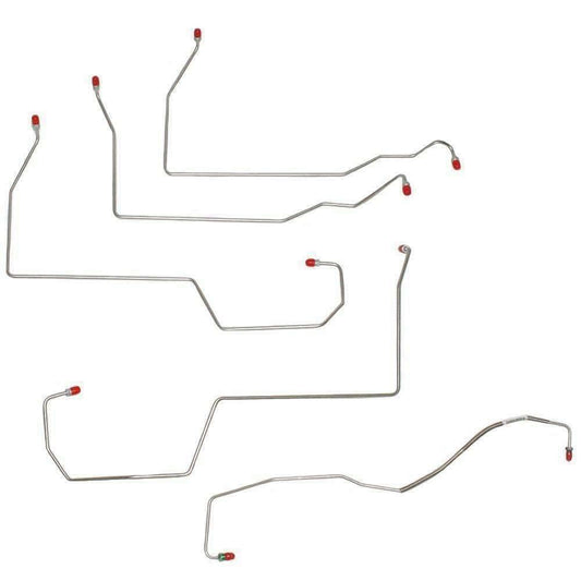 96-99 Buick LeSabre w/ Traction Control Front Brake Line Kit Steel