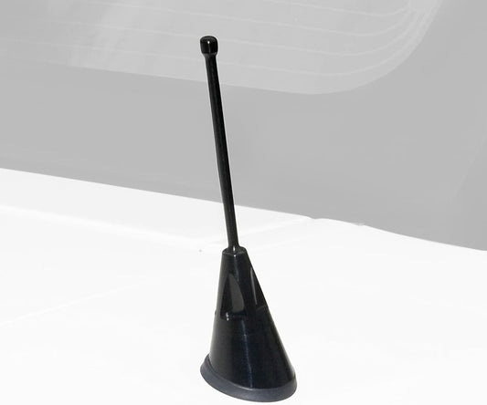 Billet Antenna-Black fits Ford Mustang 2010-14 Drake Muscle Cars -AR3Z-18813-BLK