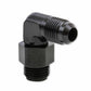 Earls 90 Degree -6 AN Male to 5/8-18 Inverted Flare Male Swivel - AT949096ERL