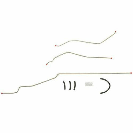 Fine Lines BGL6301SS Air Fuel Line Kit 3/8 Tank to Pump Fuel Line for 1963-64 Chevrolet Bel