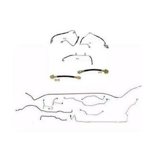 Complete Brake Line & Hose Kit For 99-03 Jeep Grand Cherokee Prior to 04/27/2003