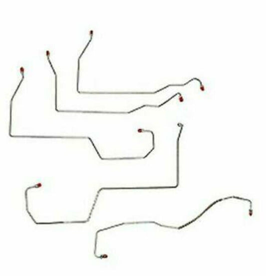 96-99 Buick Lesabre Brake Line Kit No Traction Control Pre-made