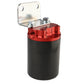 Aeromotive 12317 10 Micron, Red/Black Canister Fuel Filter