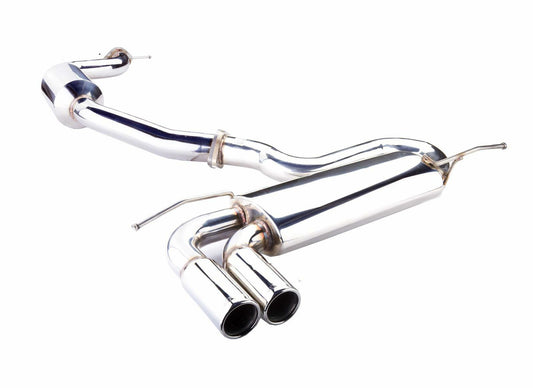 XFORCE Exhaust ES-VW02-CBS - 304 SS Cat-Back Exhaust System with Dual Rear Exit