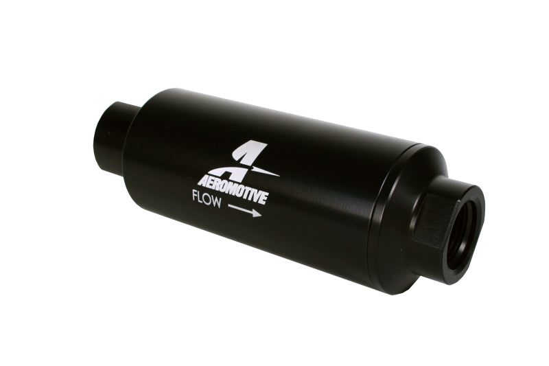 Aeromotive 12341 10-micron Microglass In-Line Filter with ORB-12 Ports
