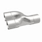 Universal Exhaust Pipe Smooth Trans Y 2.50 SS 90 deg. 10732 Magnaflow