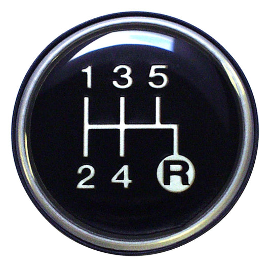 Vintage - Plastic Black Shift Knob Insert - J3241073