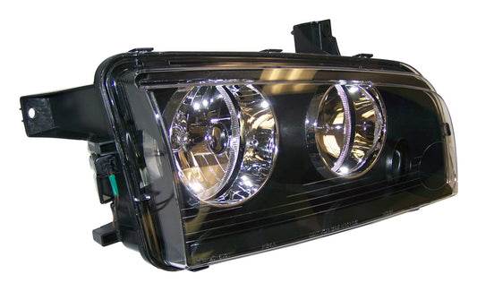 Crown Automotive - Plastic Black Headlight - 4806164AJ