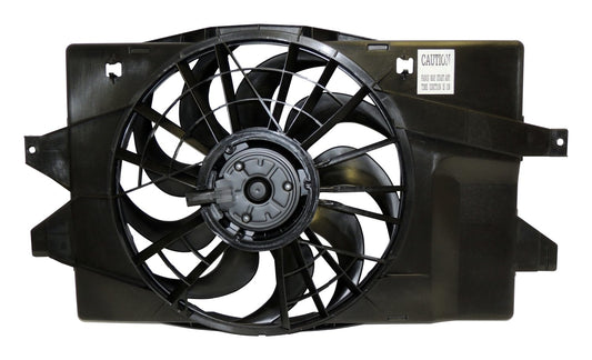 Crown Automotive - Plastic Black Cooling Fan Module - 4644367