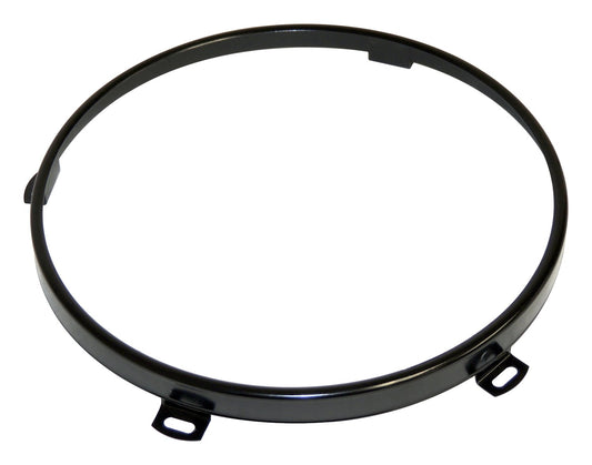 Crown Automotive - Stainless Black Headlight Retainer - 68003772BLK