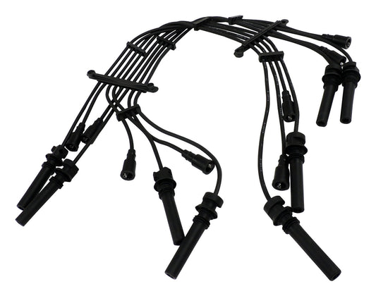 Crown Automotive - Rubber Black Ignition Wire Set - 4606701AF