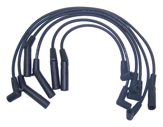 Crown Automotive - Metal Black Ignition Wire Set - 4443922