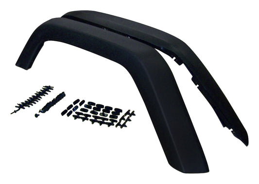 Crown Automotive - Plastic Black Fender Flare Set - 5KFKRR