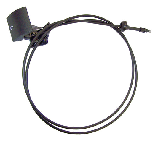 Crown Automotive - Steel Black Hood Release Cable - 55394495AB