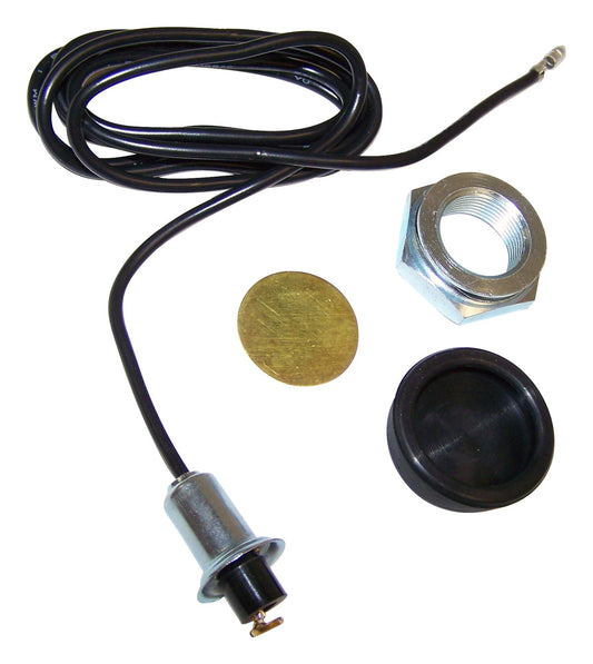 Vintage - Metal Black Horn Button Kit - 802359K