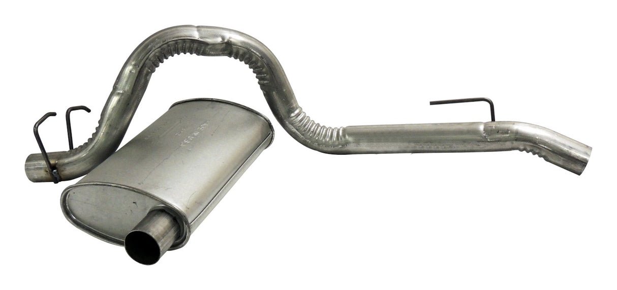 Crown Automotive - Metal Silver Muffler & Tailpipe - 52019135