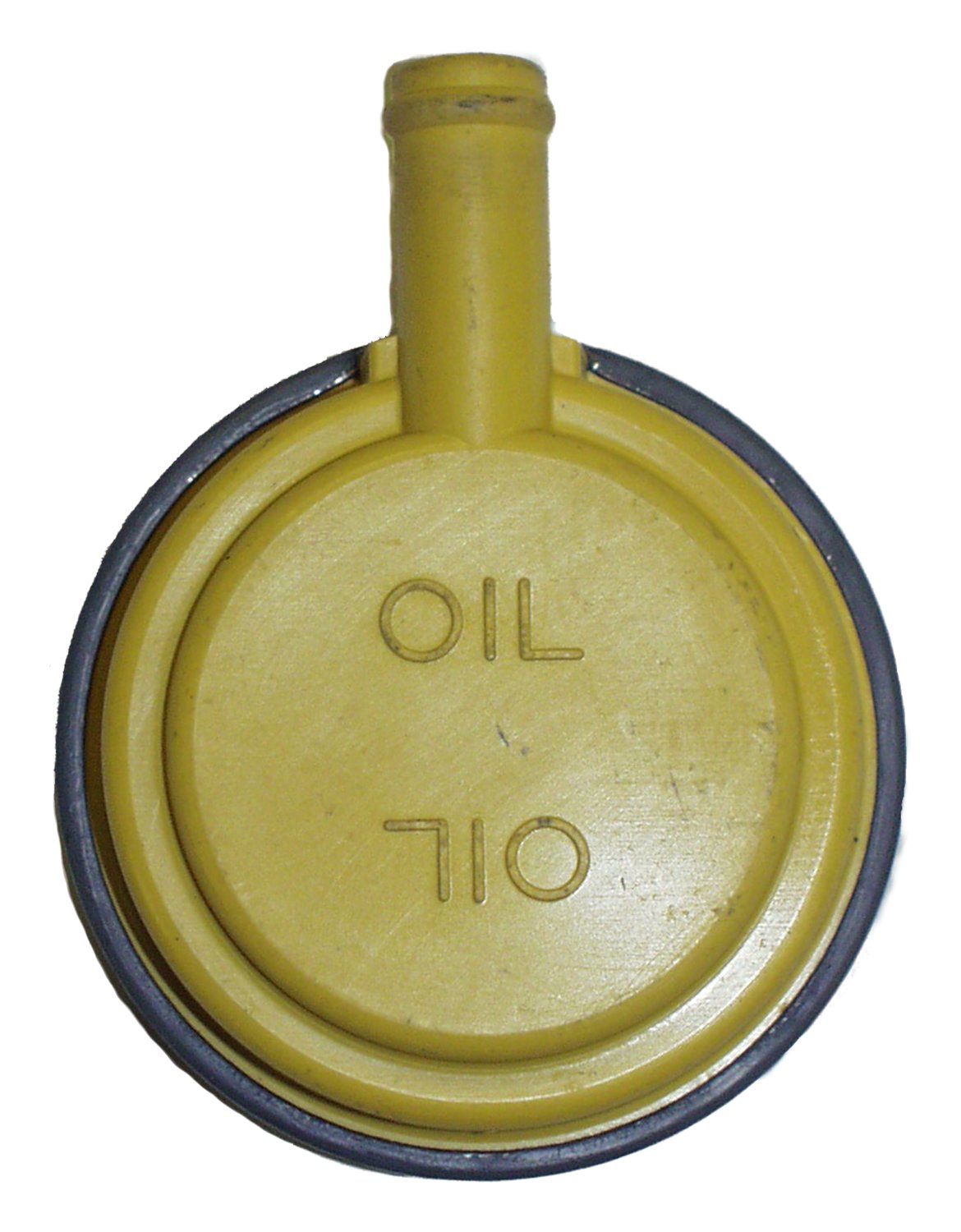 Vintage - Plastic Yellow Oil Filler Cap - J3220248