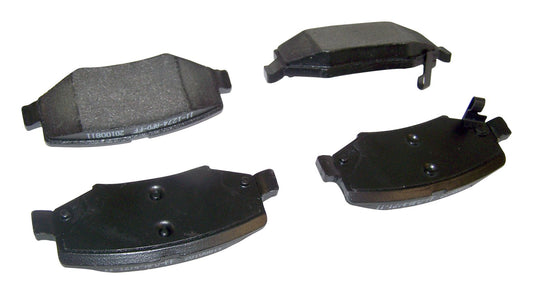 Crown Automotive - Semi-Metallic Gray Brake Pad Set - 68003776AA