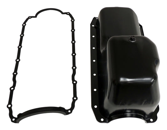 Crown Automotive - Steel Black Engine Oil Pan Kit - 53020918K