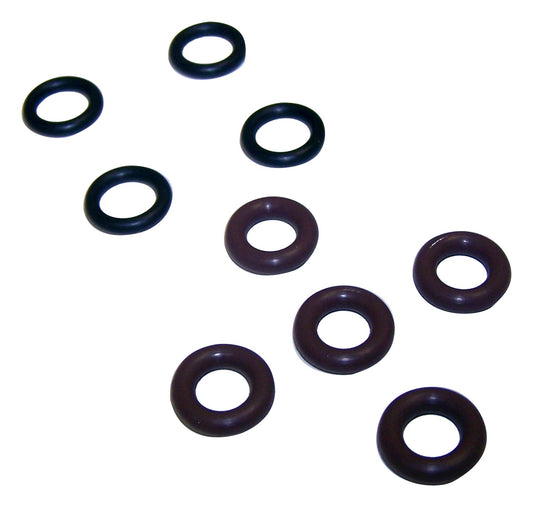 Crown Automotive - Rubber Black Fuel Injector O-Ring Kit - 5103149AA