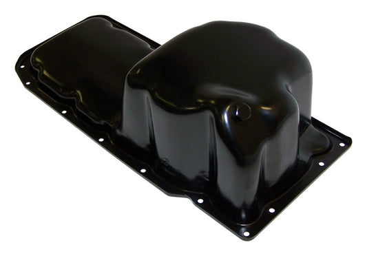 Crown Automotive - Metal Black Engine Oil Pan - 53020678AC