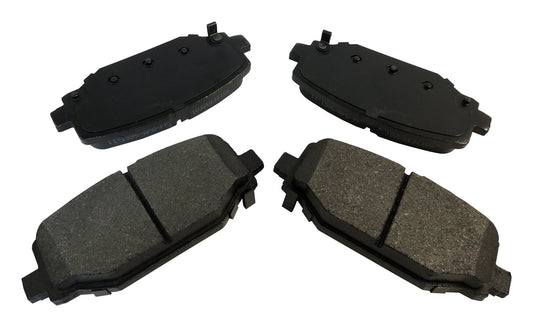 Crown Automotive - Semi-Metallic Black Brake Pad Set - 68159526AB