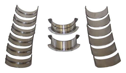 Crown Automotive - Metal Silver Crankshaft Main Bearing Set - 83507079K